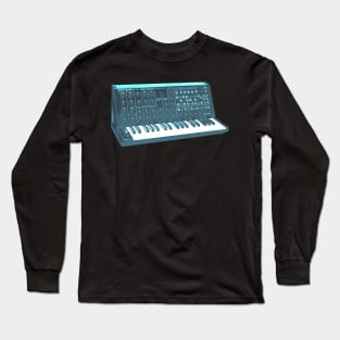 Korg MS20 (teal) Long Sleeve T-Shirt